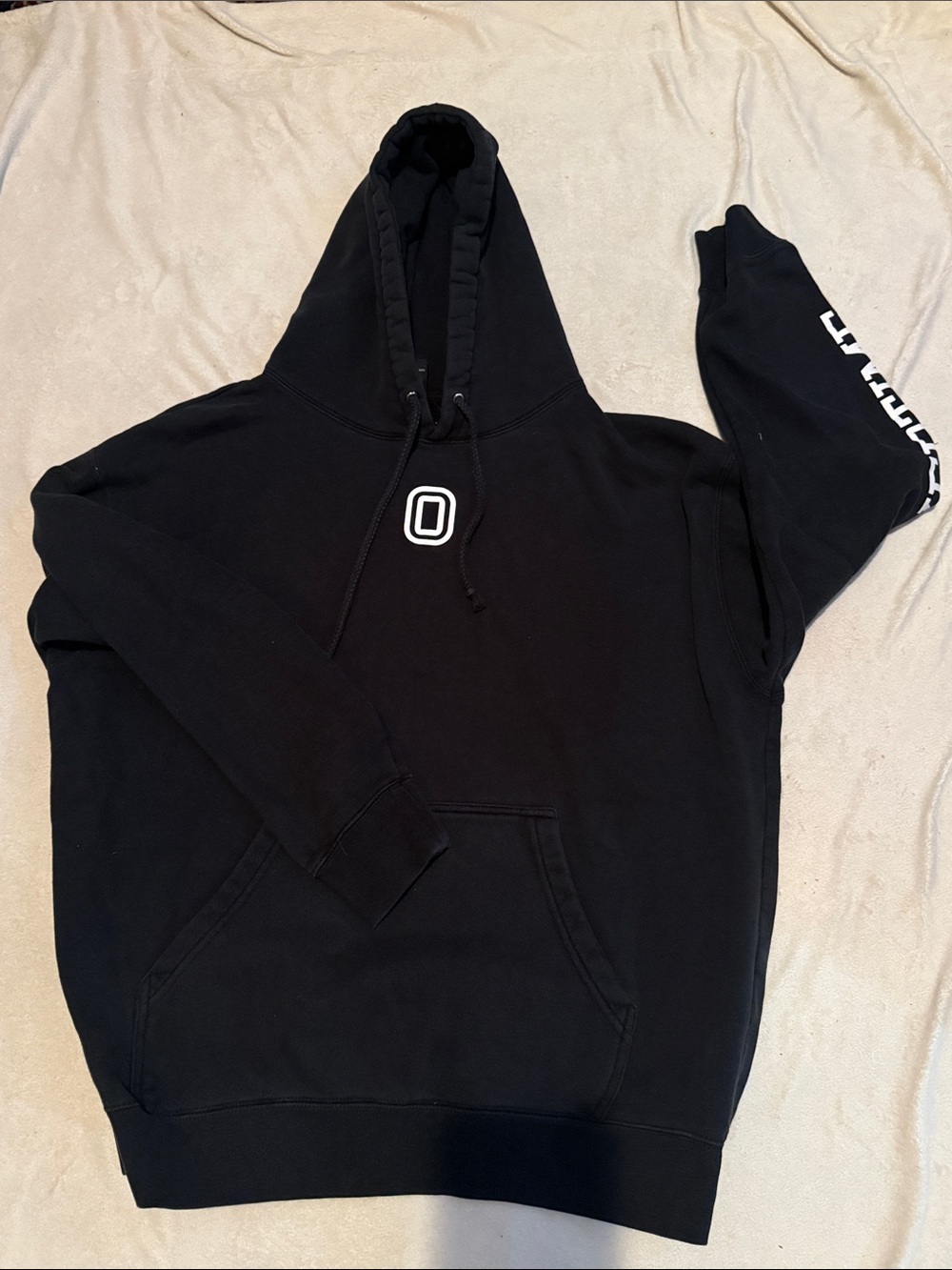 Men’s Overtime Large Black Hoodie